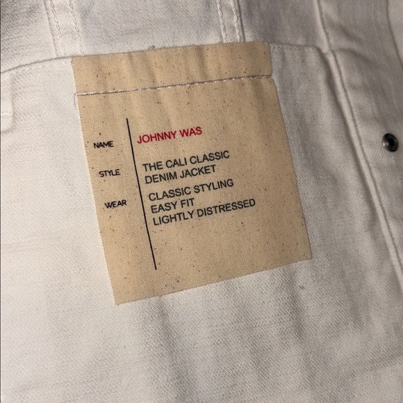 Johnny Was Cali Classic Denim Jacket - Picture 6 of 10